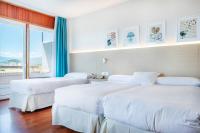 Postel nebo postele na pokoji v ubytování Hotel Vejo