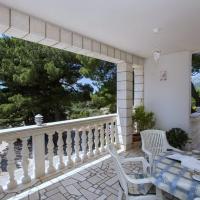 Un balcon sau o teras&#x103; la Apartments Villa Dinga&#x10D;