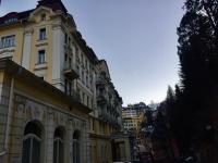 Budynek, w którym mieści się apartament