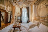 Łóżko lub łóżka w pokoju w obiekcie Dimora storica Giorni resort & spa