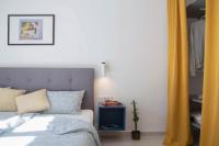Posteľ alebo postele v izbe v ubytovaní Casa Dubi. Kvarner