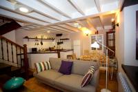 A seating area at El Balcon del Horreo