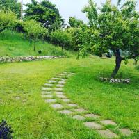 Vonkajšia záhrada v ubytovaní B&B La Montagna Rosa