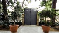A garden outside Vacations in Patra Studios