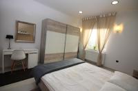 Posteľ alebo postele v izbe v ubytovaní Classy Apartment Zagreb