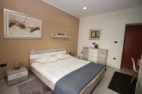 Posteľ alebo postele v izbe v ubytovaní Classy Apartment Zagreb