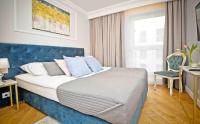 Posteľ alebo postele v izbe v ubytovaní Elegant Apartment Oldtown Marina