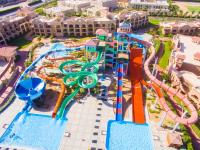 an aerial view of a water park at a resort at Charmillion Gardens Aquapark in Sharm El Sheikh