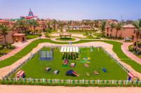an aerial view of a park with a playground at Charmillion Gardens Aquapark in Sharm El Sheikh