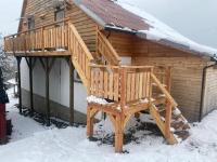 Guest House u chalupky v zimě