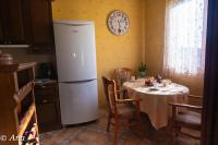 A kitchen or kitchenette at The Pearl Apartment Varna