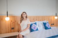 Postel nebo postele na pokoji v ubytování LA PINO HOTEL