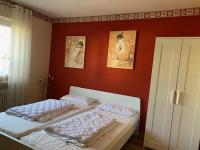 Postel nebo postele na pokoji v ubytování Zum alten Schusterhaus