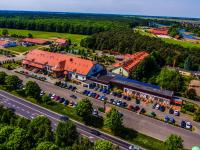 Widok z lotu ptaka na obiekt Hotel Delicjusz