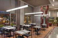 Restaurace v ubytování Melas Hotel Istanbul
