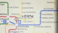 Plán poschodí v ubytovaní Asklipiou New Smart Mondern Central Studio