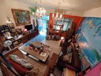 an overhead view of a living room at Hualien Seaside B&amp;B in Hualien City