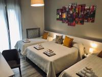 Posteľ alebo postele v izbe v ubytovaní HOME52