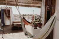 Balkón nebo terasa v ubytování Casa da Madalena Backpackers Hostel