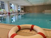 Bazén v ubytování Riessersee Hotel nebo v jeho okolí