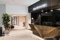 Telewizja i/lub zestaw kina domowego w obiekcie Stadthotel Goldenes Schiff