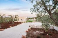 A garden outside Trullo Lillo
