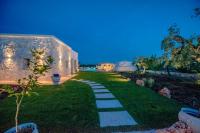 A garden outside Trullo Lillo