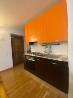 Kuchnia lub aneks kuchenny w obiekcie Residence Cavallino Bianco
