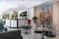 Część wypoczynkowa w obiekcie Hotel La Pergola