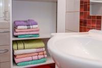 Posteľ alebo postele v izbe v ubytovaní Apartment in Kampor/Insel Rab 26301