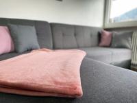 A seating area at Ferienwohnung Sunhill