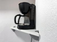 Coffee and tea making facilities at Ferienwohnung Sunhill