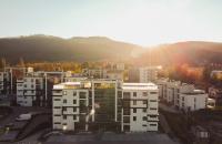 Výhľad na hory alebo výhľad na hory priamo z apartmánu
