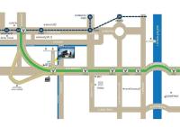 Půdorys ubytování Aqua Residences อควา เรสซิเดนซ์ ห้องพักใหม่ให้เช่า ติดรถไฟฟ้าสถานีวุฒากาศ