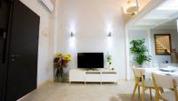 TV a/nebo společenská místnost v ubytování RentalSevilla Escuelas Pías