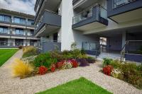 A garden outside Botanica Luxury Suites