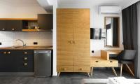 A kitchen or kitchenette at Botanica Luxury Suites