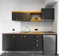 A kitchen or kitchenette at Botanica Luxury Suites