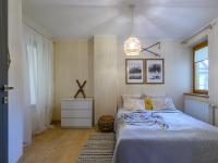 Posteľ alebo postele v izbe v ubytovaní VisitZakopane - Queen Apartment