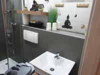 Koupelna v ubytování Ferienhaus Bella
