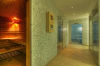 Kúpeľňa v ubytovaní Trixy wellness apartman Siófok