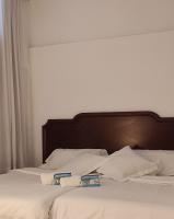 Postel nebo postele na pokoji v ubytování Motel lavapies
