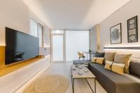 Televízia a/alebo spoločenská miestnosť v ubytovaní Manolis Loft Apartment, Rhodes Town