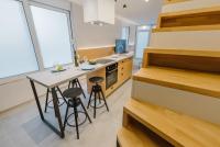 Kuchyňa alebo kuchynka v ubytovaní Manolis Loft Apartment, Rhodes Town