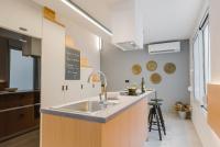Kuchyňa alebo kuchynka v ubytovaní Manolis Loft Apartment, Rhodes Town