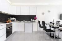 A kitchen or kitchenette at Manuda Luxury Apartment