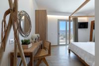 Posteľ alebo postele v izbe v ubytovaní Boho Sapiens Marina - Blue Perlite
