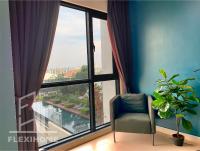9am-5pm, SAME DAY CHECK IN AND CHECK OUT, Work from Home, Comfy & Quiet Tamarind Suites-Cyberjaya by Flexihome-MY,にあるシーティングエリア