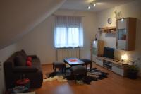 Televízia a/alebo spoločenská miestnosť v ubytovaní Apartman Skender 3* Ravna Gora