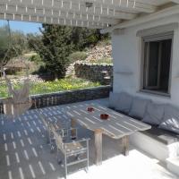 Balkón alebo terasa v ubytovaní Paros Apartments Cottage